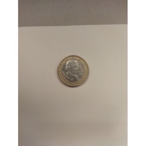 Pièce De 1 Euro Mozart 2002
