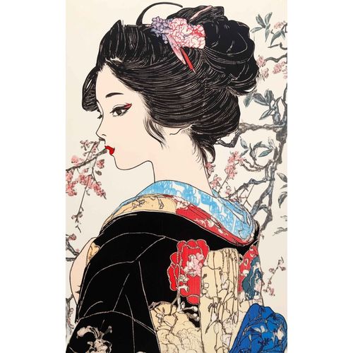 Plaque décorative Geisha