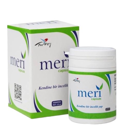 Meri Capsule Cure 1 Mois 30 Gélules Alimentation Équilibrée Bien Être Objectif Minceur Activé  