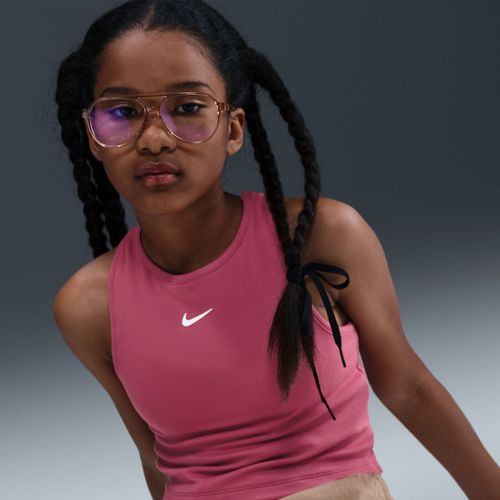 Débardeur Côtelé Nike Sportswear Pour Fille - Pourpre