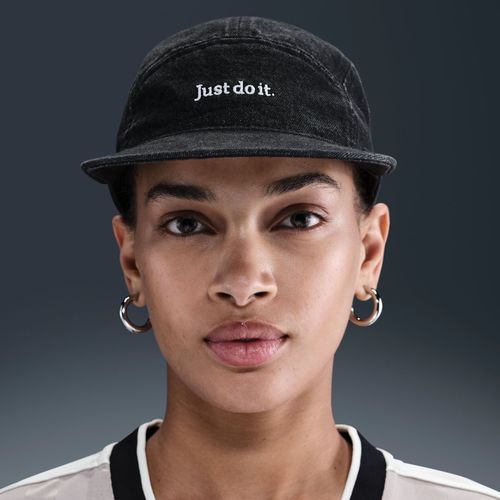 Casquette Souple En Denim Nike Fly - Noir