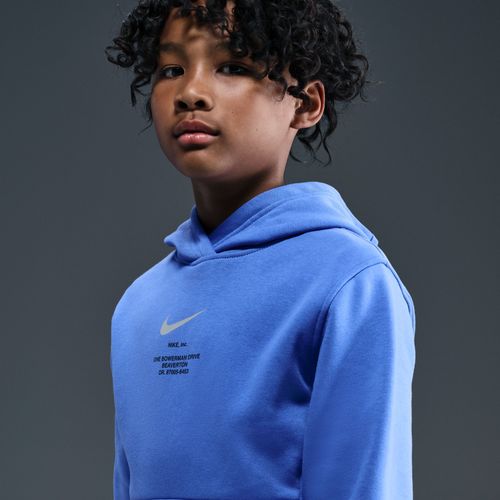 Sweat À Capuche Nike Sportswear Club Fleece Pour Garçon Plus Âgé - Bleu