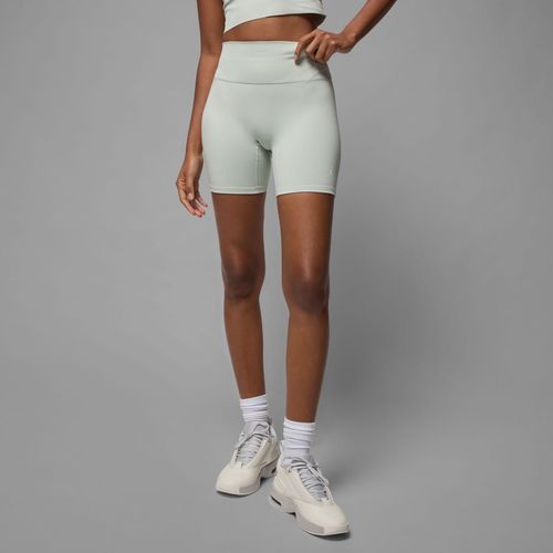 Short Taille Haute Dri-Fit Jordan Sport 15 Cm Pour Femme - Gris