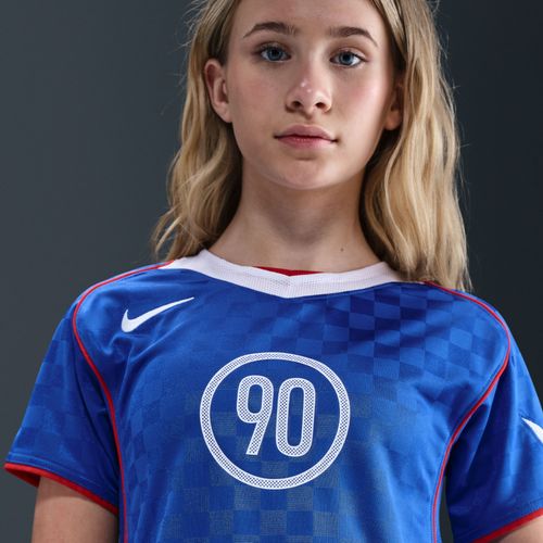 Maillot De Foot Dri-Fit Nike Total 90 Pour Ado - Bleu