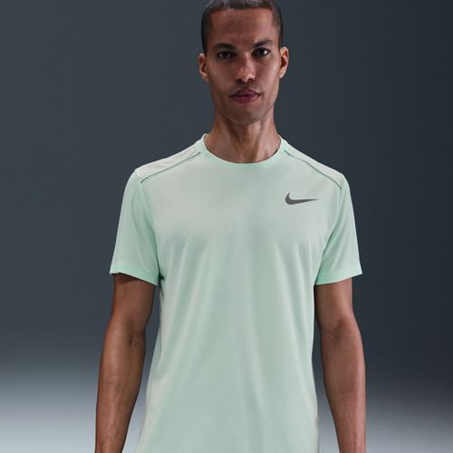 Haut De Running À Manches Courtes Nike Miler Pour Homme - Vert