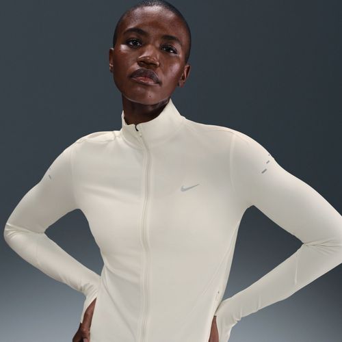Haut De Running Deuxième Couche À Zip Dri-Fit Nike Swift Pour Femme - Blanc