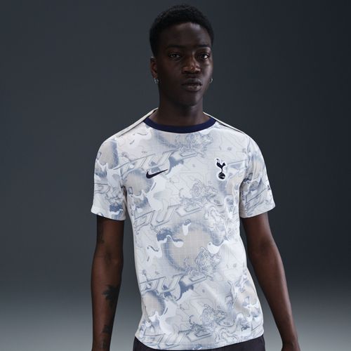 Haut De Foot À Manches Courtes D'avant-Match Nike Dri-Fit Tottenham Hotspur Academy Pro Domicile Pour Homme - Blanc