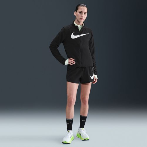 Short De Running Ample Dri-Fit Taille Mi-Haute Avec Sous-Short Intégré 8 Cm Nike One Swoosh Pour Femme - Noir