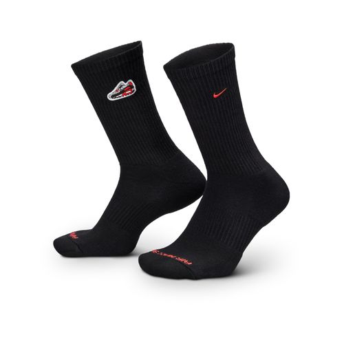 Chaussettes Mi-Mollet Épaisses Nike Air Max 90 Everyday Plus (1 Paire) - Noir