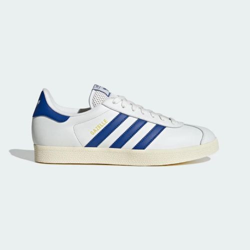 Chaussures Gazelle Adidas Core White Royal Blue Cream White