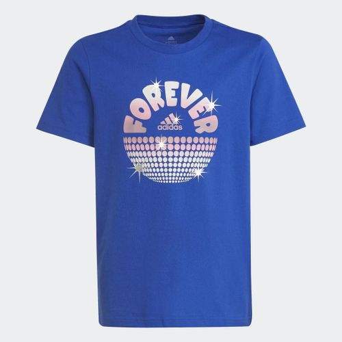 Glam Graphic T-Shirt Adidas - Royal Blue - 4-5a