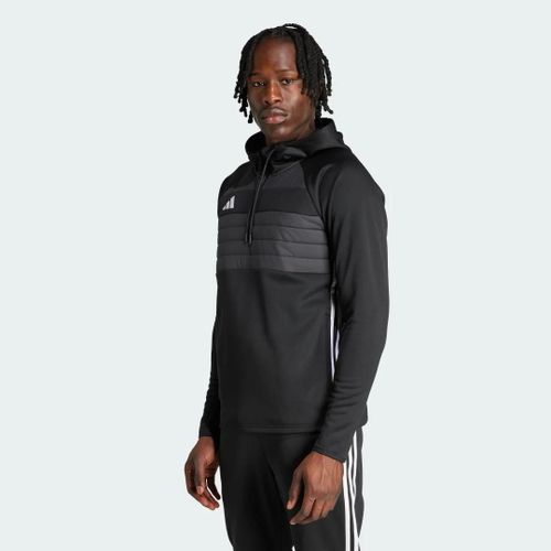 Haut D'Entraînement Tiro 25 Essentials Winterized Adidas - Black / White - L