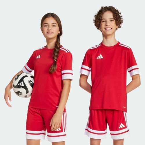 Maillot Squadra 25 Enfants Adidas - Team Power Red 2 / White - 15-16a