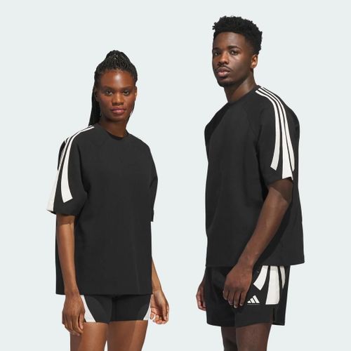 Sweat-Shirt De Basketball À Manches Courtes Adidas (Non Genré) Adidas - Black - M