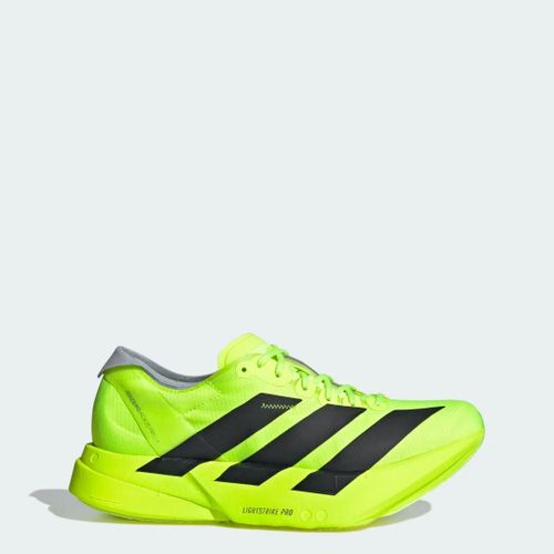 Chaussures Adizero Adios Pro 4 Adidas Lucid Lemon Core Black Halo Silver