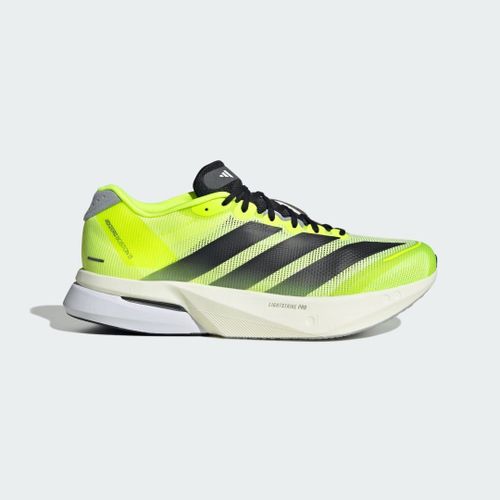 Chaussures Adizero Boston13 Adidas Lucid Lemon Core Black Halo Silver