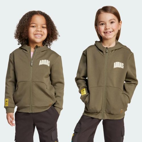Veste De Survêtement Les Simpsons Pour Enfants Adidas - Olive Strata - 2-3a