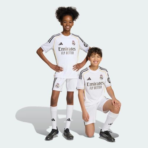Short Domicile Real Madrid 25/26 Pour Enfants Adidas - White - 9-10a