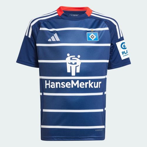 Maillot Extérieur Hambourg Sv 24/25 Enfants Adidas - Team Navy Blue 2 / White - 9-10a