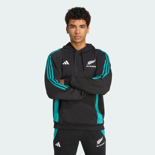 Sweat À Capuche All Blacks Adidas - All Black / Pure Teal - 3xl