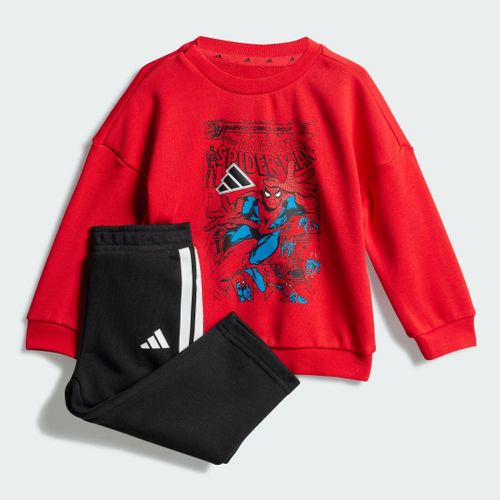Jogging Marvel Spider-Man Pour Enfants Adidas - Pure Ruby / White - 9-12m