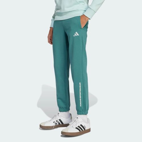 Pantalon Molleton Adidas Boys Slogan Enfants Adidas - Preloved Teal - 9-10a