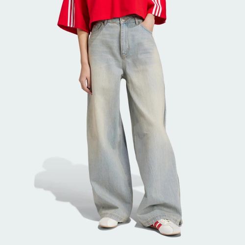 Pantalon Denim Délavé Zippé Adilenium Season 3 Adidas - Light Denim - 41"