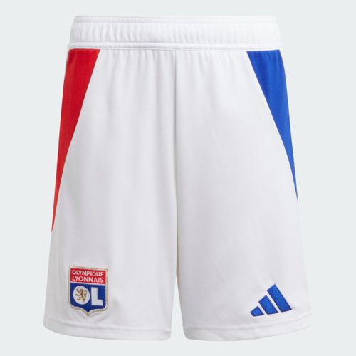 Short Third Olympique Lyonnais 24/25 Enfants Adidas - Ivory / Ivory - 9-10a