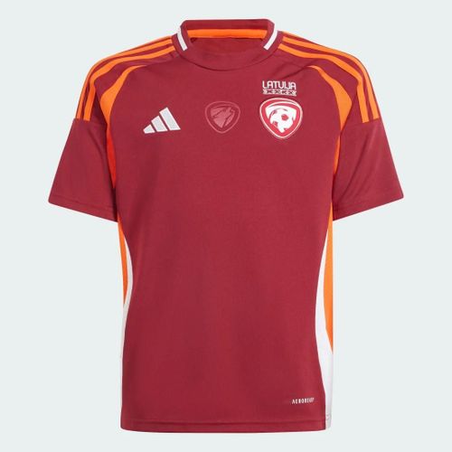 Maillot Domicile Lettonie 24 Enfants Adidas - Team Coll Burgundy 2 - 9-10a