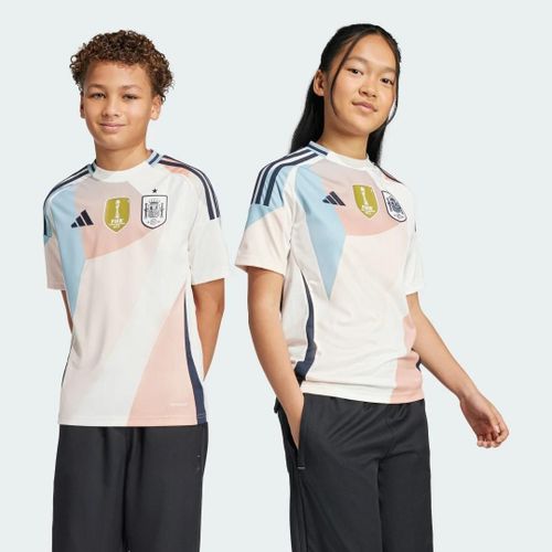 Maillot Extérieur Espagne 25 (Équipe Féminine) Enfants Adidas - Chalk White - 9-10a