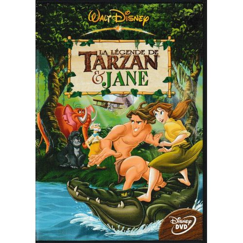 La Légende De Tarzan & Jane. 1dvd Walt Disney. Style: Children (P) 2002 ®Buena Vista Home © ®Disney ®Edgar Rice Burroughs Film Usa By ®Walt Disney Home Tous Publics Langue: Français Durée: 1h13 Zone 2