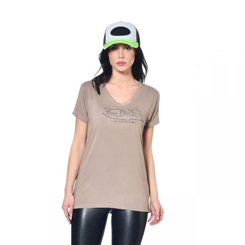 Von Dutch - T-Shirt - Taupe