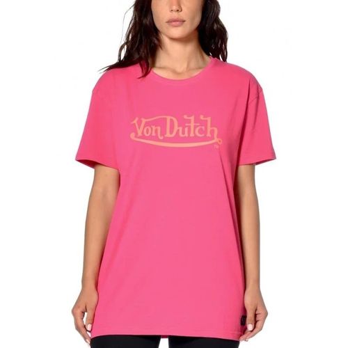 Von Dutch - T-Shirt Manches Courtes - Fuchsia
