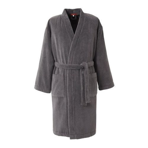 Kimono En Coton Gris L
