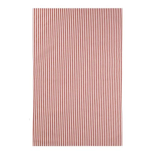 Torchon Imprimé En Coton Orange 50x75cm