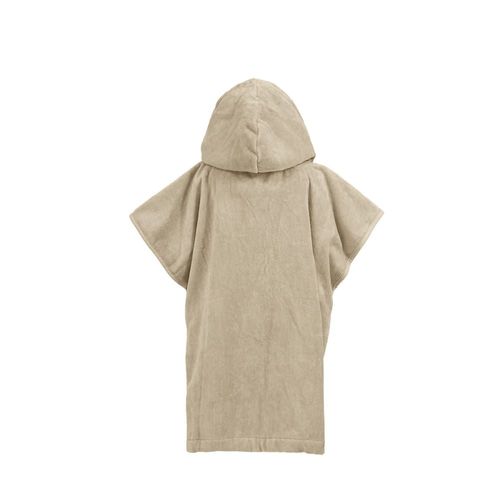 Poncho De Plage Enfant En Coton Velours Sable 09/14 Ans