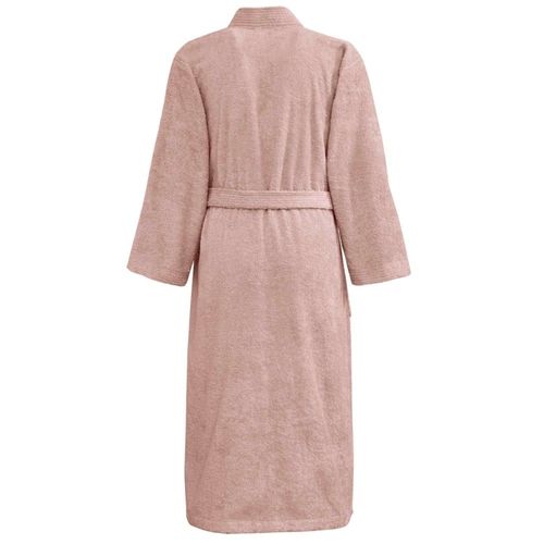 Peignoir Col Kimono En Coton Nude L