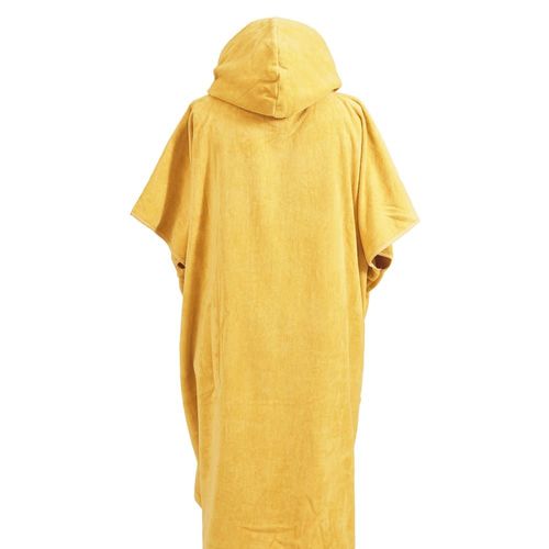 Poncho De Plage Adulte En Coton Velours Miel L/Xl