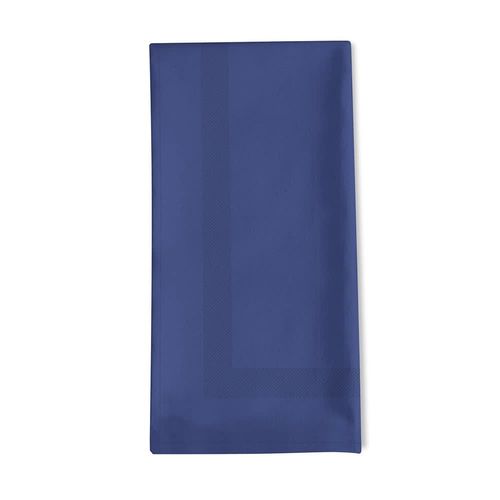 Serviette De Table Coton Bleu 45x45 Cm
