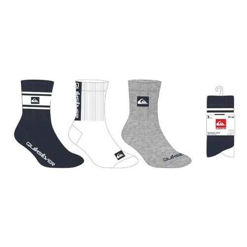 Quiksilver - Lot De 3 Paires De Chaussette - Tricolore