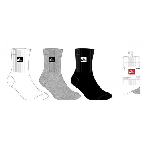 Quiksilver - Lot De 3 Paires De Chaussette - Tricolore
