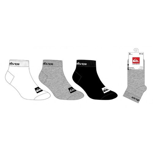 Quiksilver - Lot De 3 Paires De Chaussette - Multicolore