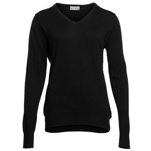 Pull Col V - Femme - Pk451 - Noir
