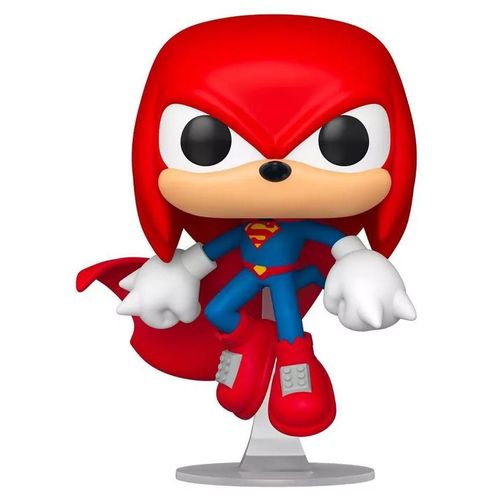 Figurine Funko Pop - Sonic Le Hérisson - Knuckles En Superman (88908)