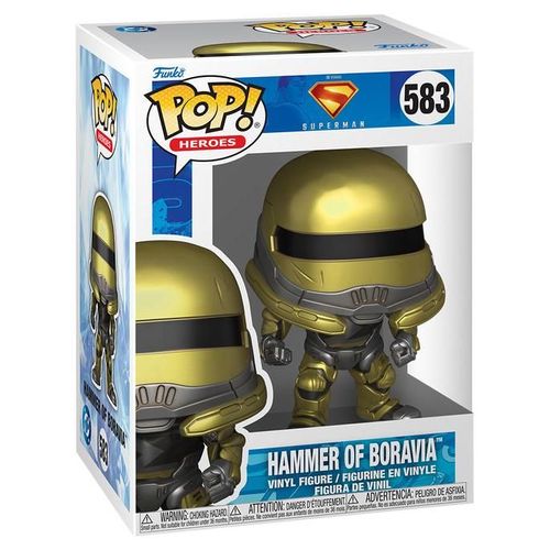 Figurine Funko Pop - Superman 2025 N°583 - Le Marteau De Boravie [Avec Chase] (86643)
