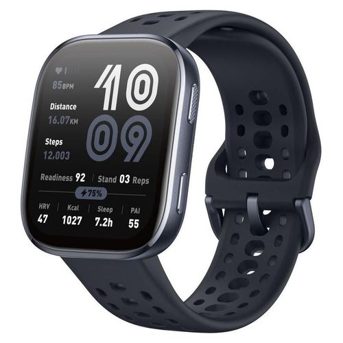 Amazfit Bip 6 Black 5 Cm (1.97") Amoled Digitale 390 X 450 Pixel Touch Screen Nero Gps (Satellitare)