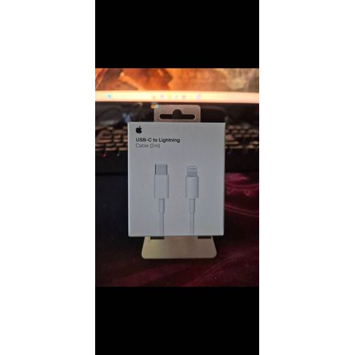 Câble USB-C vers Lightning Original by Apple 2M