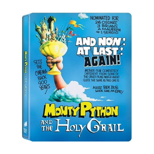 Monty Python Sacré Graal ! - 4k Ultra Hd + Blu-Ray - Édition Steelbook Limitée