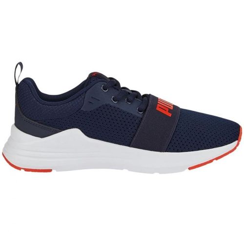 Puma - Children's Shoes Puma Wired Run Jr Navy Blue 374214 21 38.5