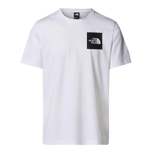 Tee Shirt Manches Courtes The North Face M Ss Fine Tee Blanc Xxl